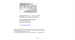 Desktop Screenshot of drs-poeschl-off.de